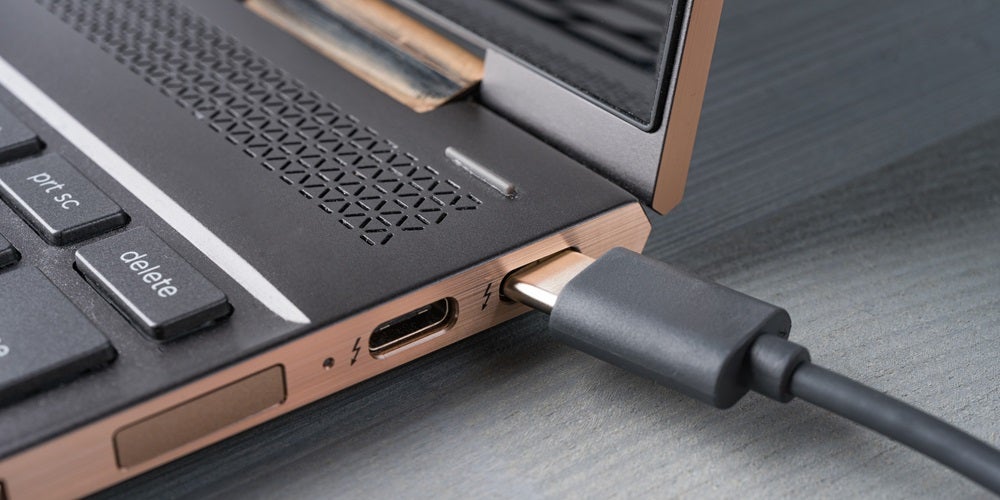 USB Type-C connectors in Notebook / Laptop.
