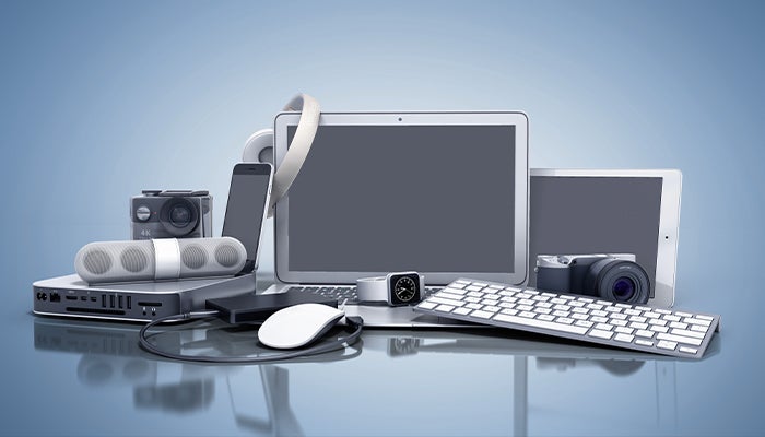 Laptops, computers, AR and VR headsets, medical devices, and other consumer electronic applications.